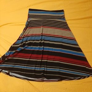 XS lularoe azure skirt